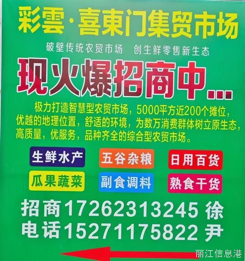 农贸市场铺面、档口出租